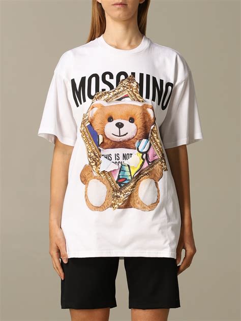 moschino t shirt for ladies.